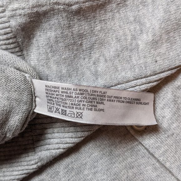 NWOT (XS) - FATFACE Short Slv Sweater Tunic Cardigan - Picture 6 of 6